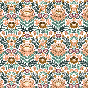 【最安値挑戦】 Cotton+Steel Fabrics CE100P-FQR Clara Jane Fat Quarter Roll アクセサリー