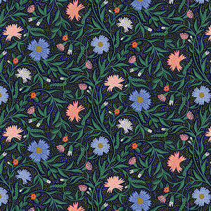 Vintage Garden: Estee in Navy Vintage Garden: Estee in Navy
