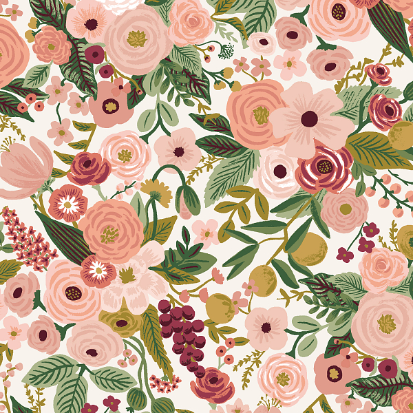Rifle Paper Co. RP100-RO6 Garden Party Rose Fabric