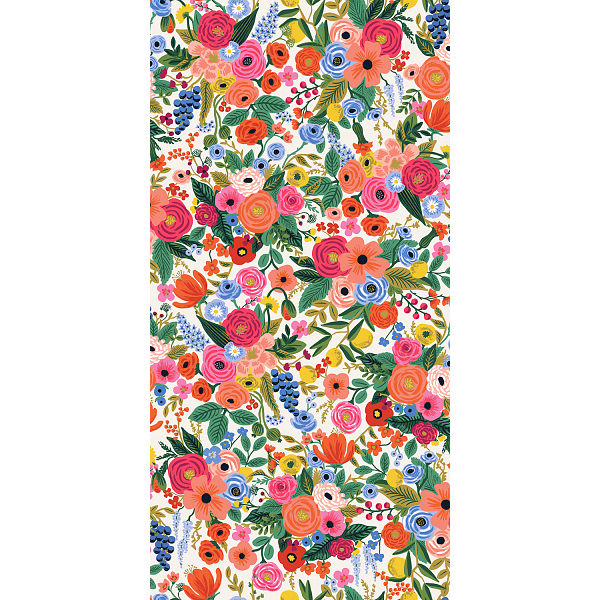 Rifle Paper Co. RP100-CR1 Wildwood Garden Party Cream Fabric