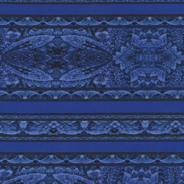 Jinny Beyer 2101-003 Border Basics Border Dark Blue Fabric